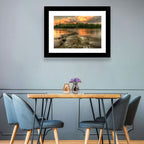 Maumee River Sunset Wall Art