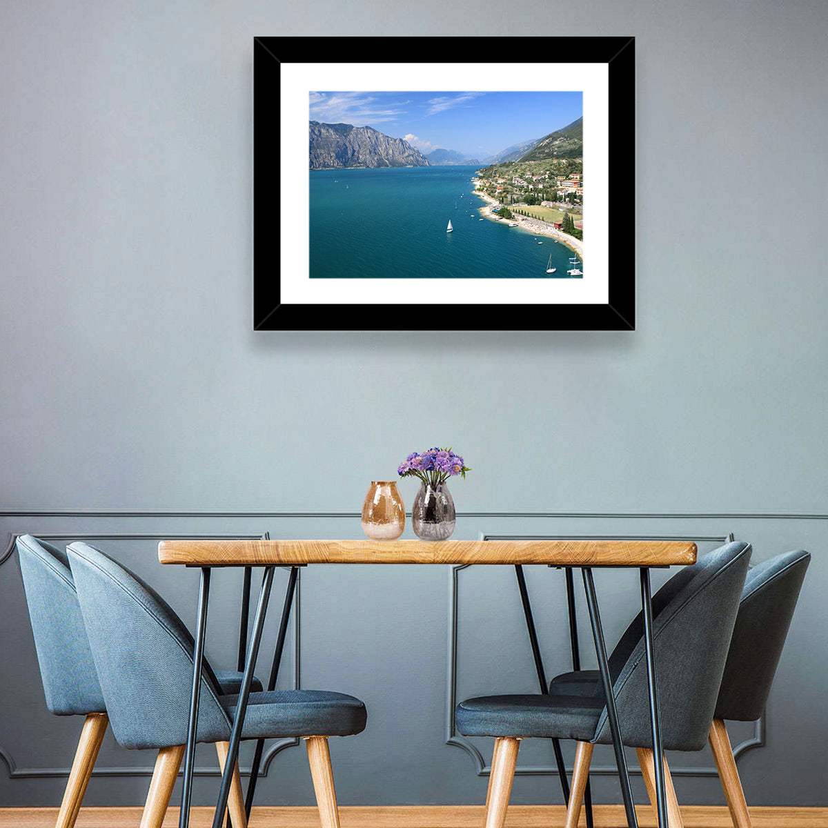 Malcesine, Lake Garda Wall Art in a room, landscape