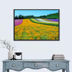 Tomita Flower Fields, Nakafurano Wall Art