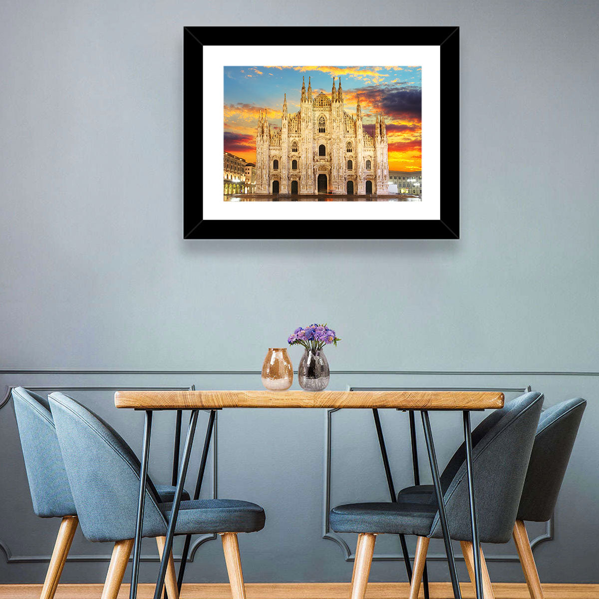 Milan Duomo at Sunset Wall Art
