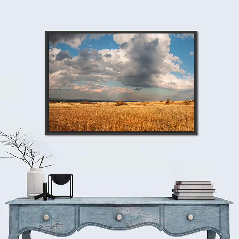 Golden Oklahoma Prairie Wall Art