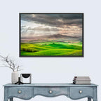 Tuscan Sunlit Hills Wall Art