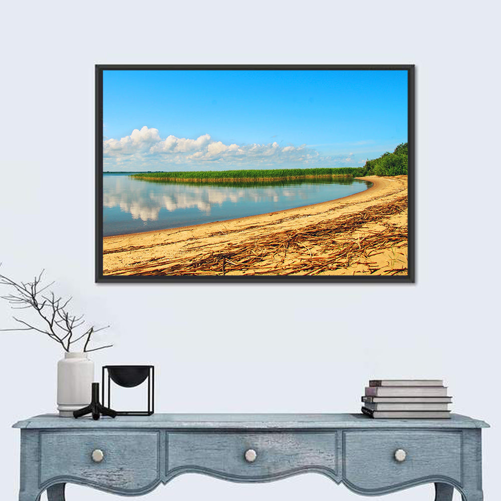 Lake Pskov Shoreline Wall Art