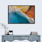 Grand Prismatic Spring Color Gradient Wall Art
