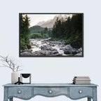 Snake River Mountain View Wall Art