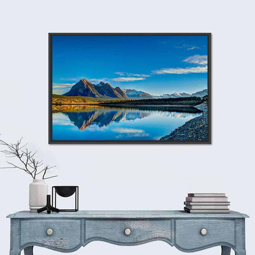 Abraham Lake Reflection Wall Art
