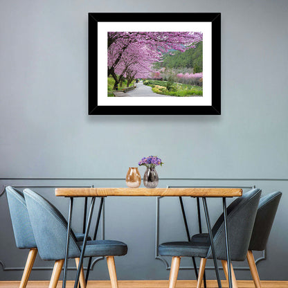 Sakura Garden Taiwan Wall Art