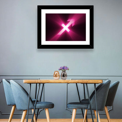 Sagittarius Symbol Wall Art