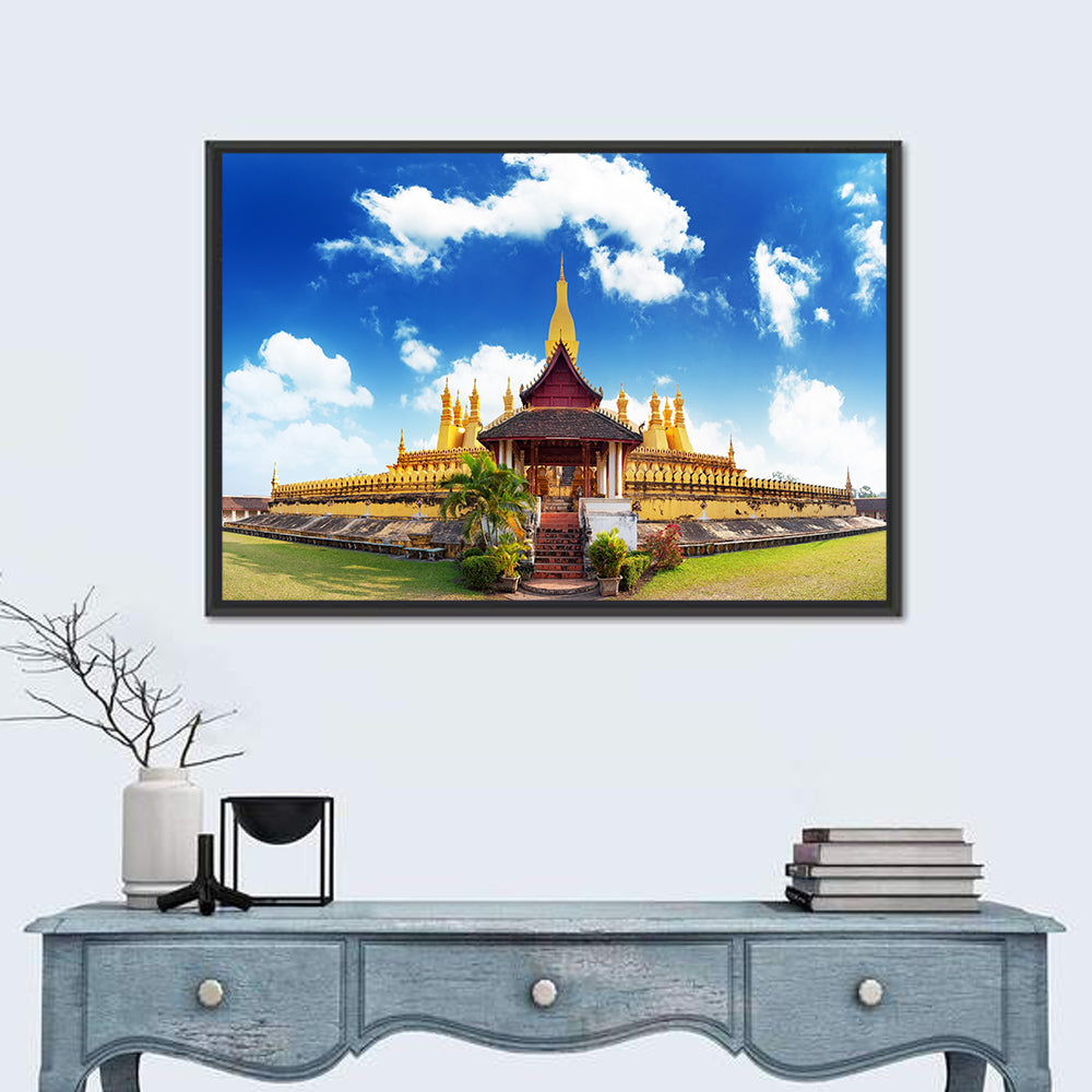 Pha That Luang Wall Art in a room, landscape
