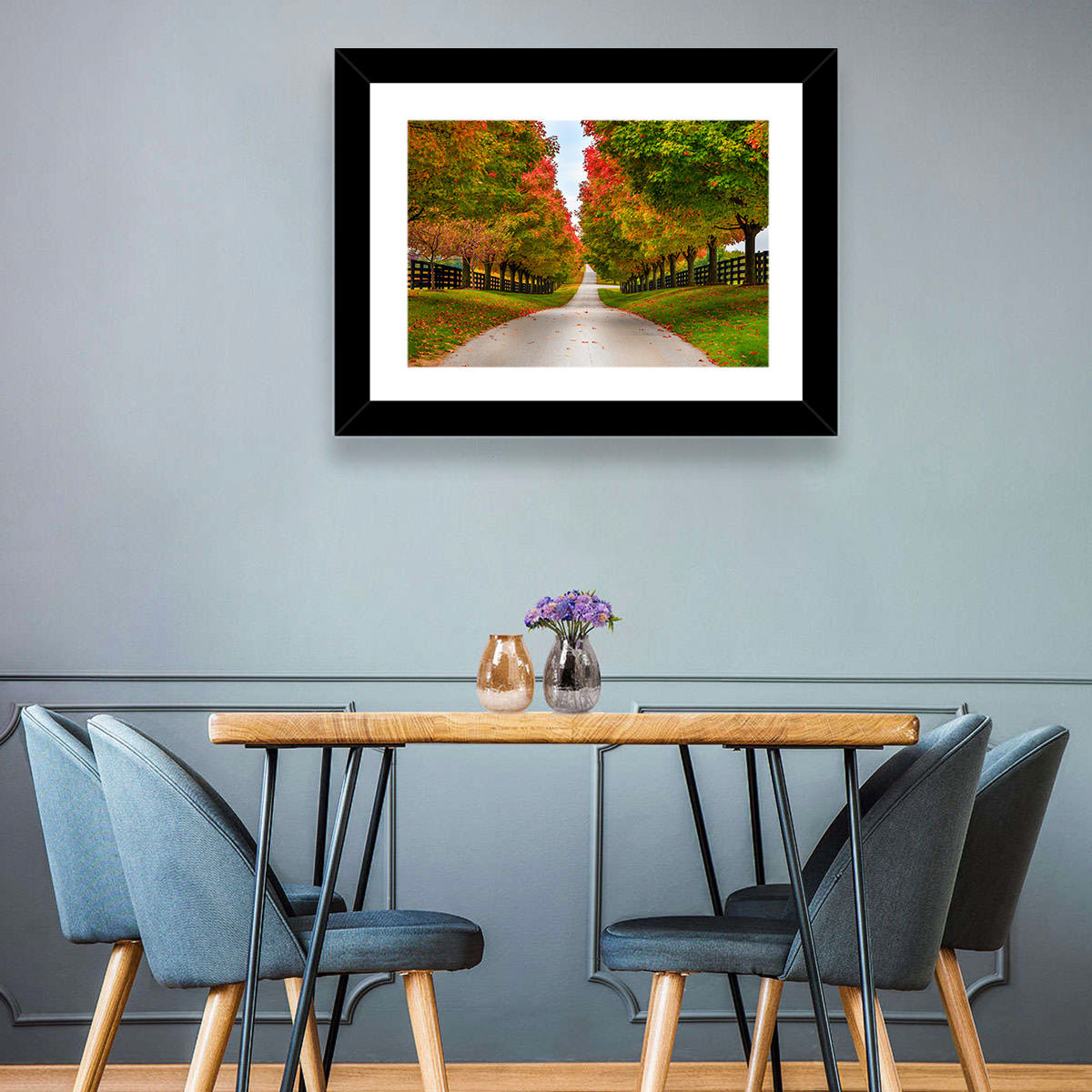 Horse Farm Rural Kentucky Wall Art