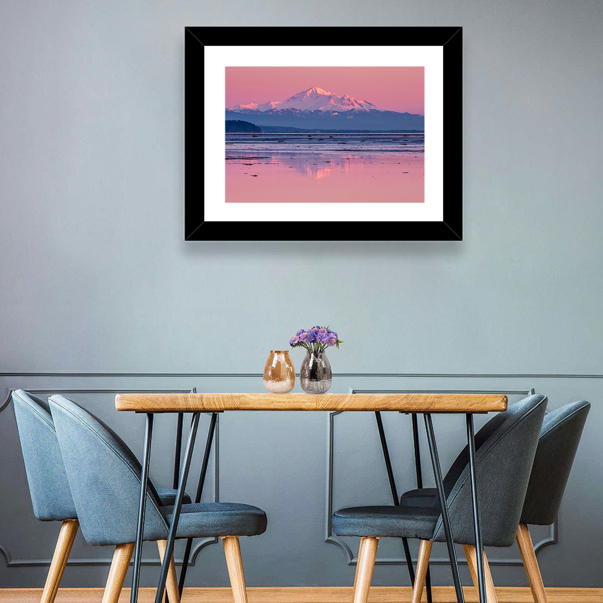 Mount Baker Sunset Wall Art