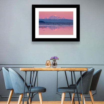 Mount Baker Sunset Wall Art