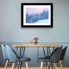 Snowy Winter Forest Wall Art