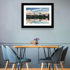 Ibirapuera Park Golden Hour Reflection Wall Art