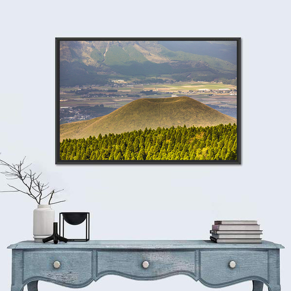 Mount Aso Komezuka Crater Wall Art