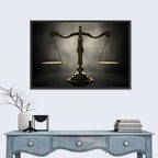 Scales of Justice Wall Art