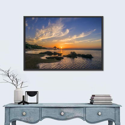 Roatan Island Sunset Wall Art