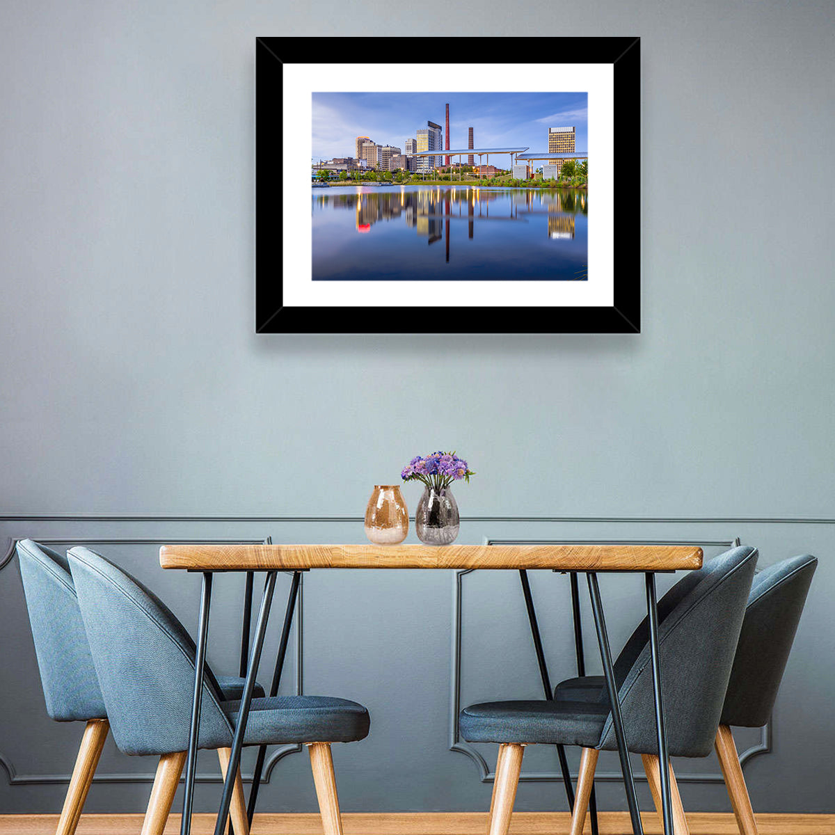 Birmingham Skyline Wall Art
