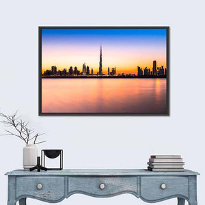 Dubai Skyline Wall Art