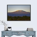 Mount Kilimanjaro Sunset Wall Art