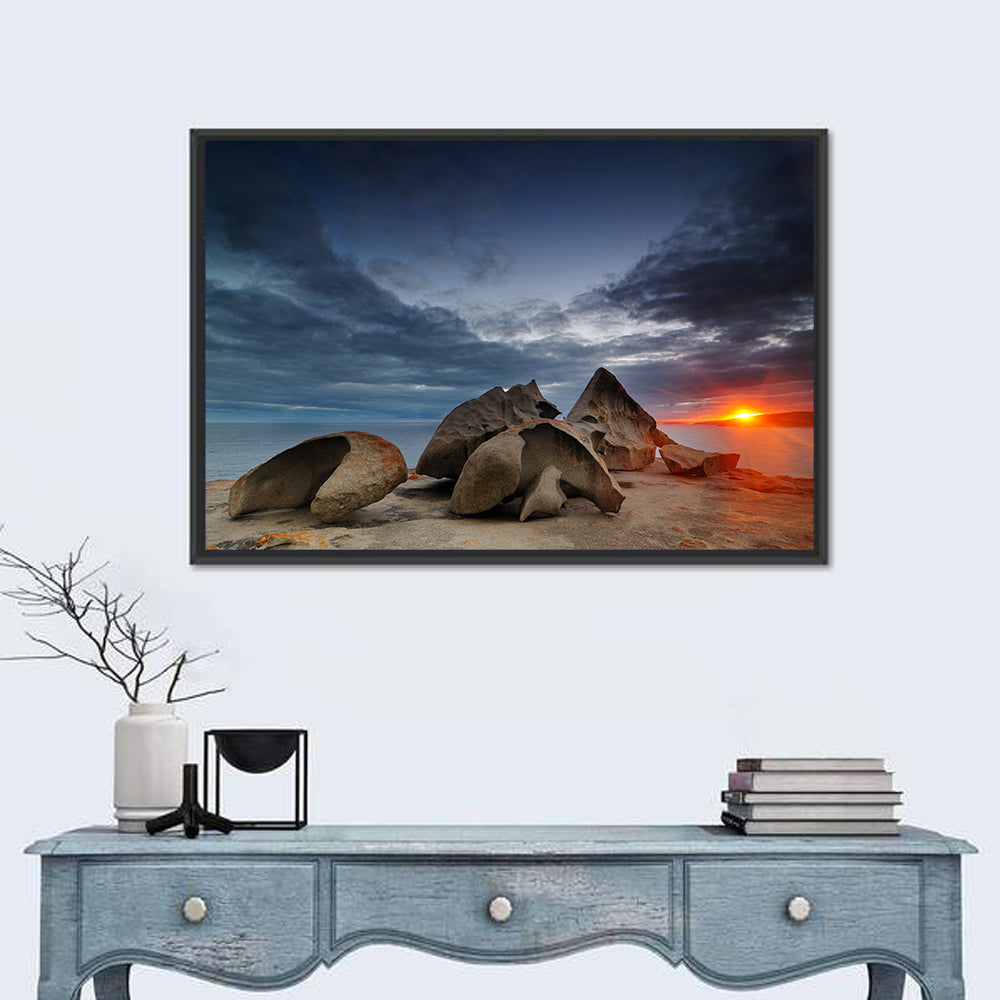 Remarkable Rocks Sunset, Kangaroo Island Wall Art