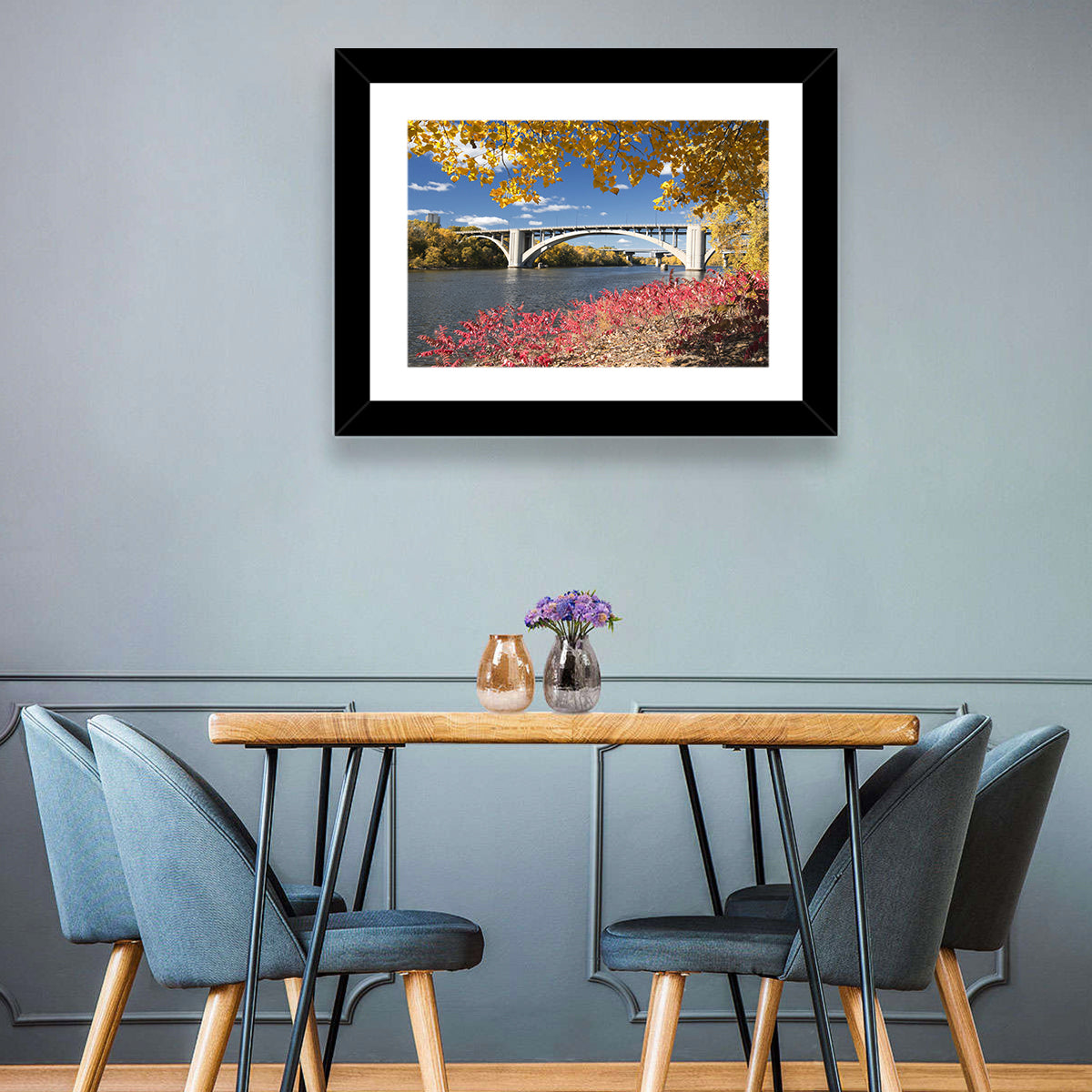 Ford Parkway Bridge, Minneapolis Wall Art in a room, landscape
