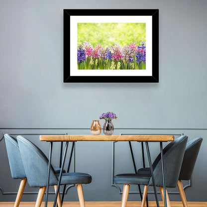 Hyacinths Flowers Wall Art
