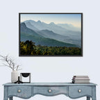 Misty Mountain Ridges Wall Art
