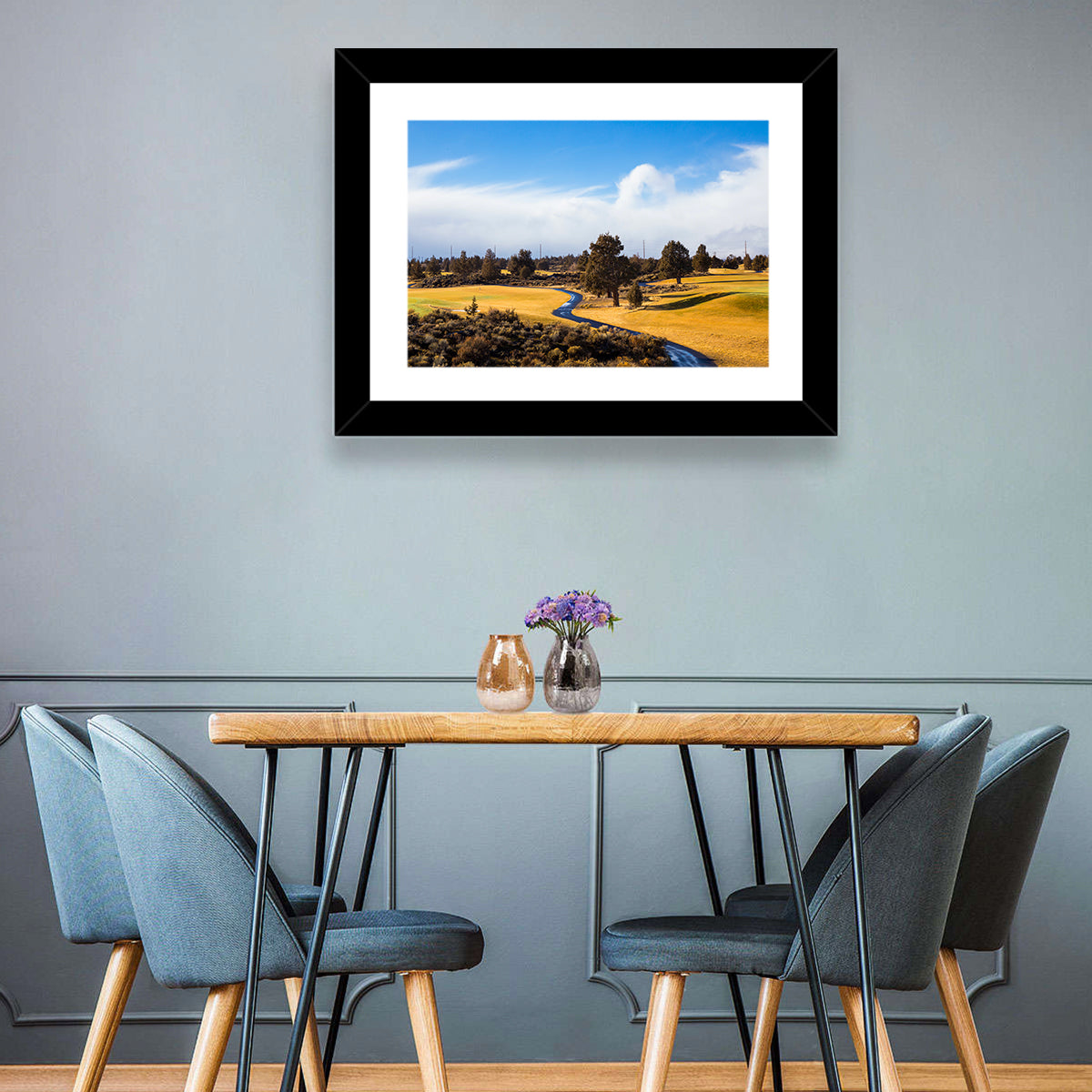 Central Oregon Golf Course Wall Art