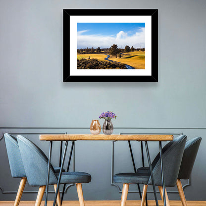 Central Oregon Golf Course Wall Art