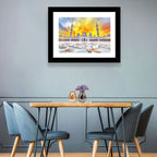 Sheikh Zayed Grand Mosque at Sunset Wall Art