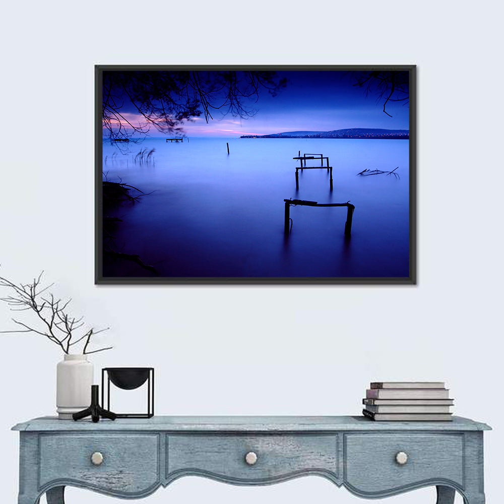 Lake Balaton at Twilight Wall Art