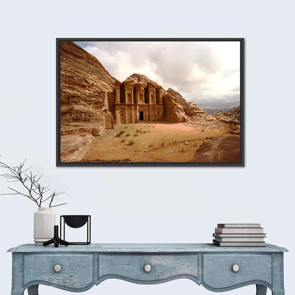 The Monastery of Petra, Jordan Wall Art
