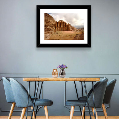 Petra Monastery Wall Art