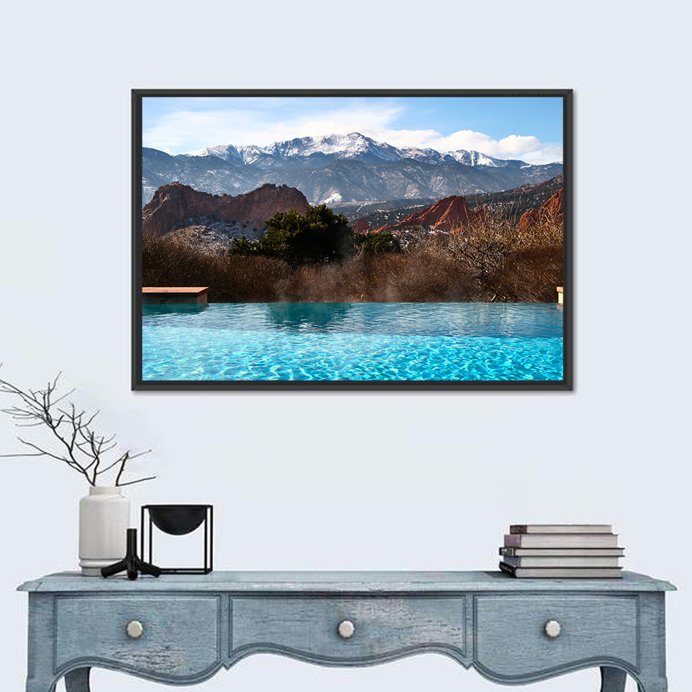 Garden of the Gods, Colorado Springs Wall Art in a room, landscape
