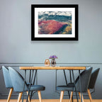 Lake Natron Aerial View Wall Art