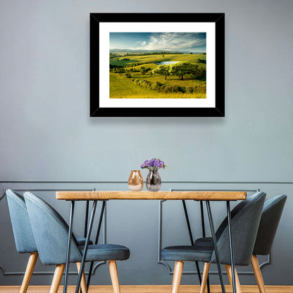 Hilly Landscape Wall Art