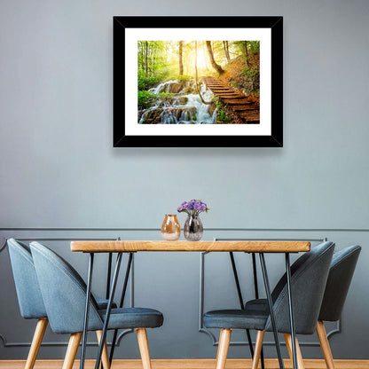 Croatian Forest Stream Wall Art