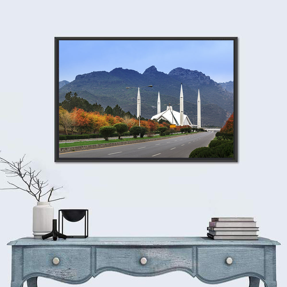 Faisal Mosque Islamabad Wall Art