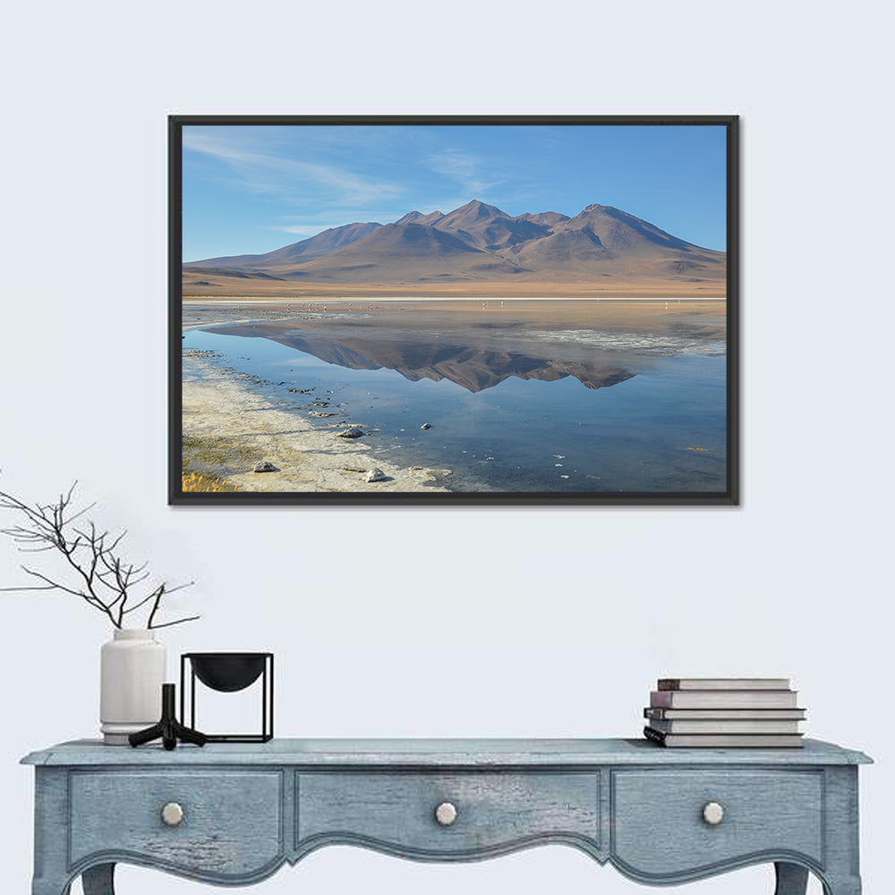 Sur Lipez Salt Lake Reflection Wall Art