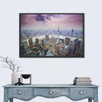 Pudong Cityscape Wall Art