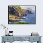 Mykines Cliffs, Faroe Islands Wall Art