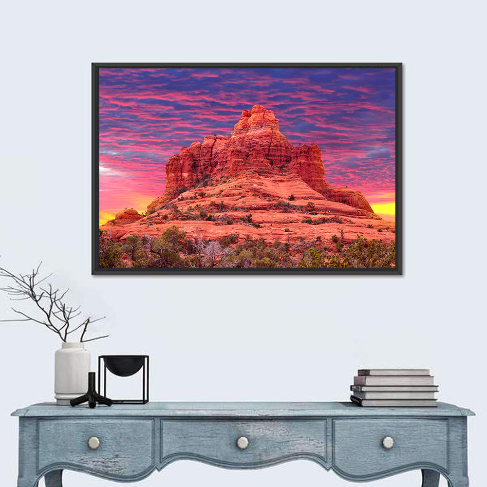 Bell Rock Sunset, Sedona Wall Art