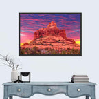 Bell Rock Sunset, Sedona Wall Art