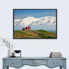 Red House by Fjord Wall Art