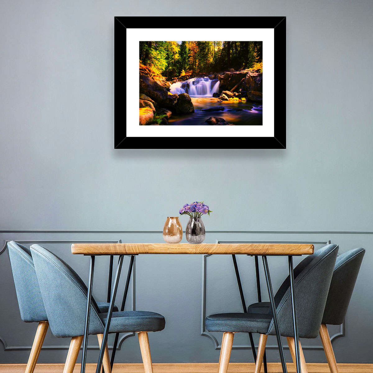 Mountain Waterfall Wall Art