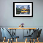 Anshun Bridge at Twilight Wall Art