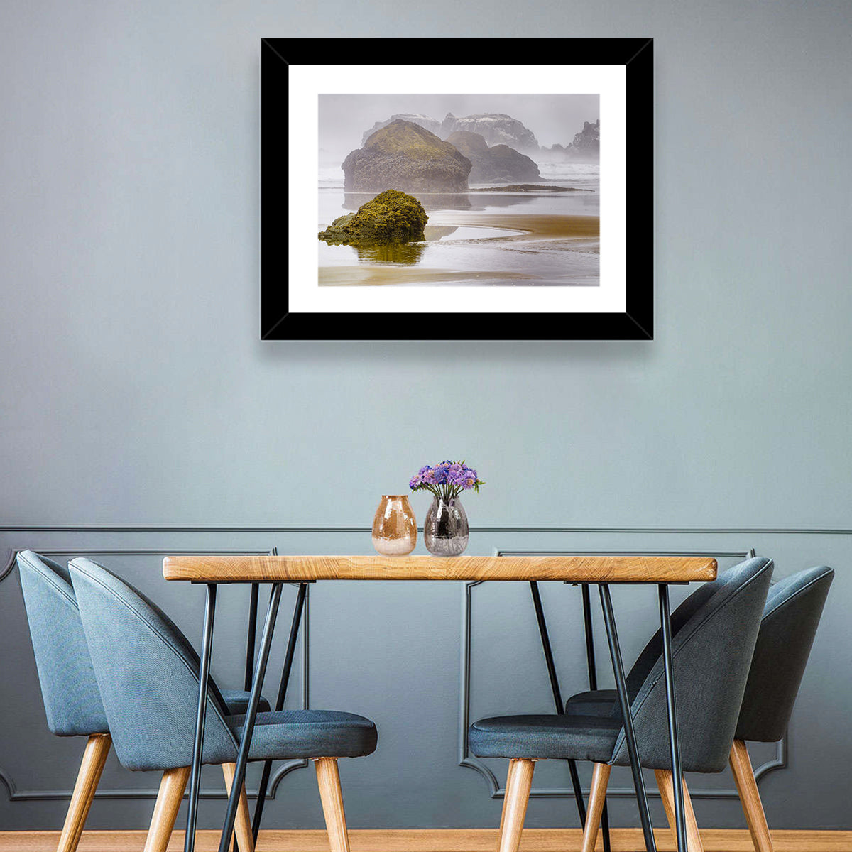 Foggy Oregon Coast Wall Art