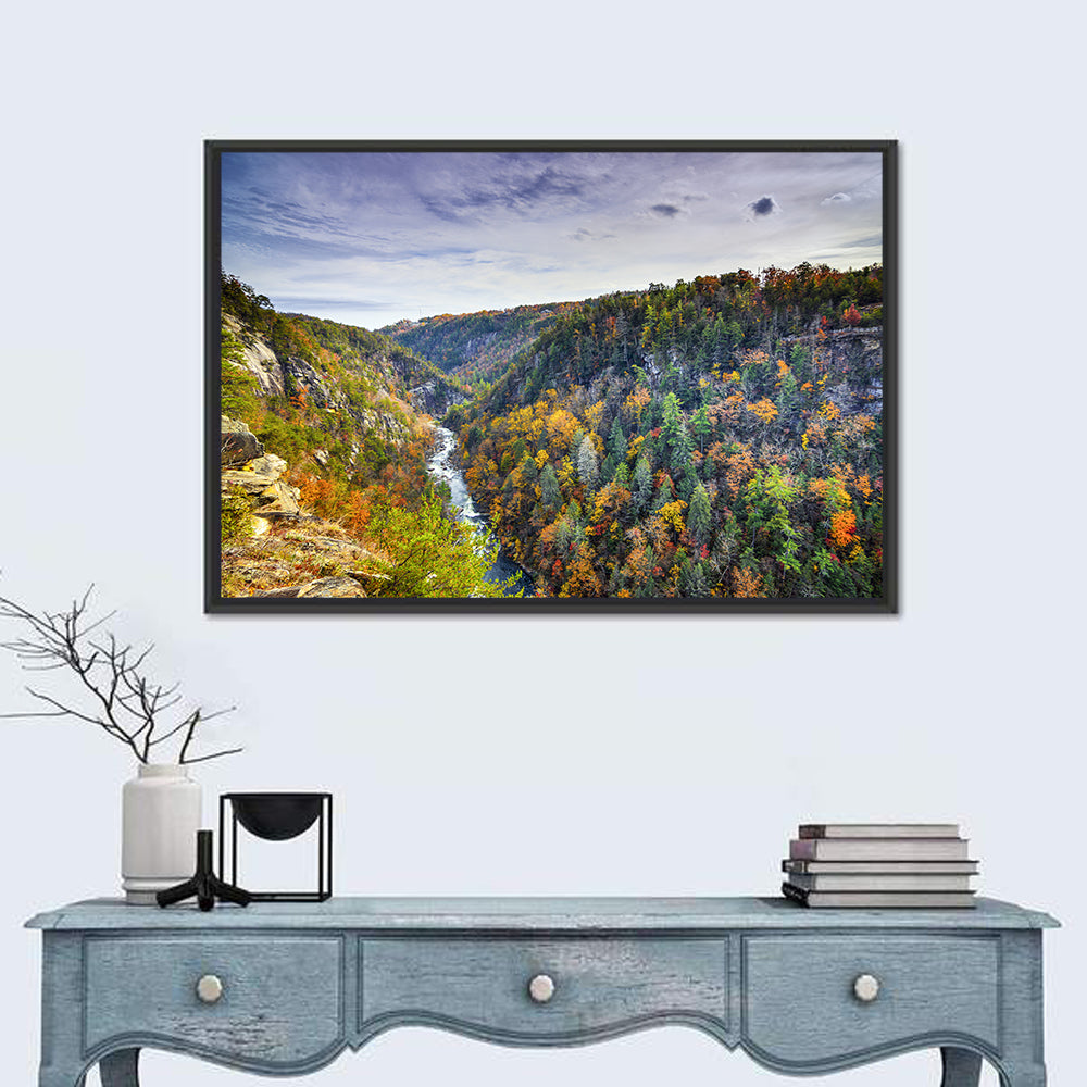 Tallulah Gorge Autumn Vista Wall Art