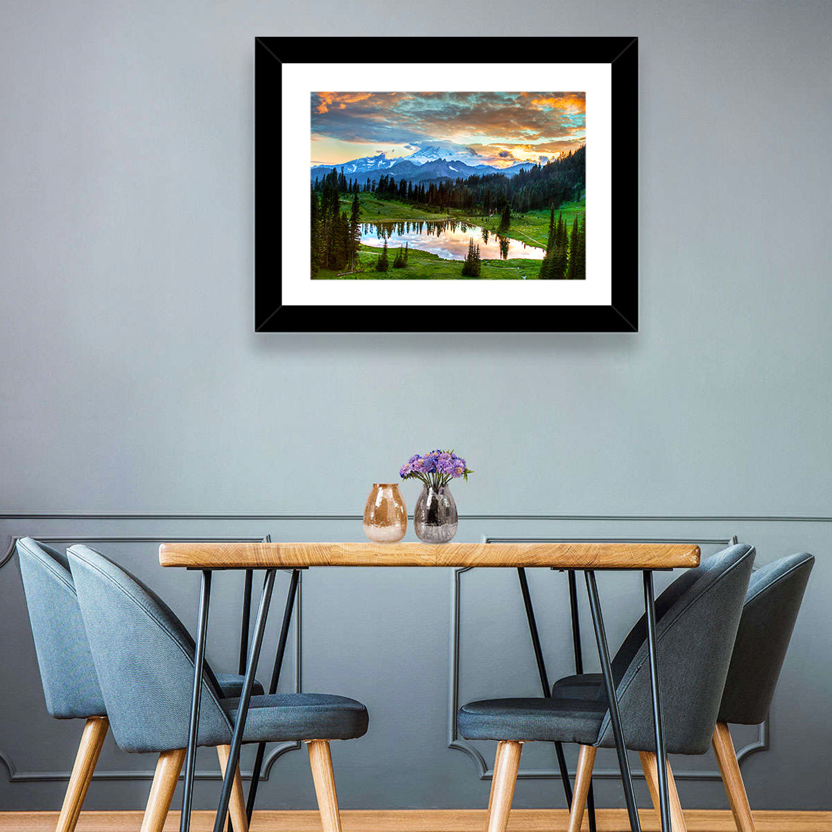 Mount Rainier Tipsoo Lake Wall Art